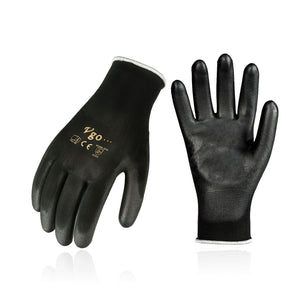 Vgo 1/3Pairs Synthetic Leather Work Gloves for Men, Mechanic Gloves(SL7584)