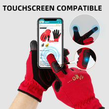 将图片加载到图库查看器，Vgo 3 Pairs Nubuck Leather Work Gloves (Red+Grey+Yellow,NB7581)