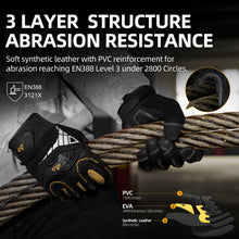 将图片加载到图库查看器，Vgo... 1 Pair/3 Pairs/5 Pairs High Dexterity Heavy Duty Mechanic Gloves (Black, SL8849)